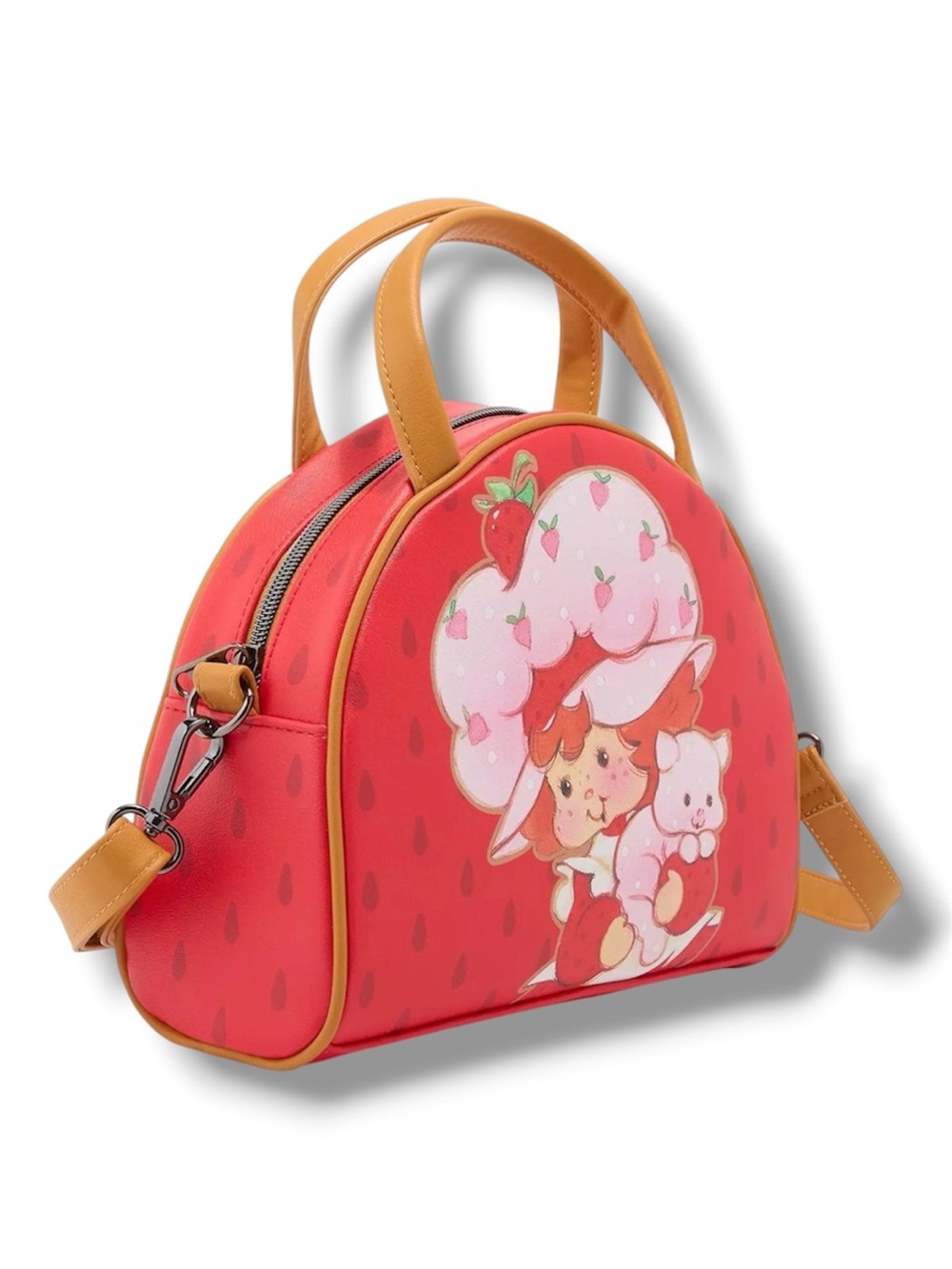 Loungefly Strawberry Shortcake & Custard Scented Crossbody Bag - NWT - Picture 2 of 4